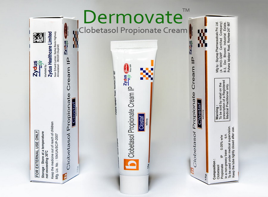 Dermovate Generic tube boxes two sides